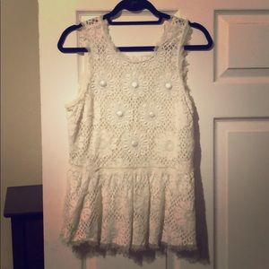 Free People peplum top